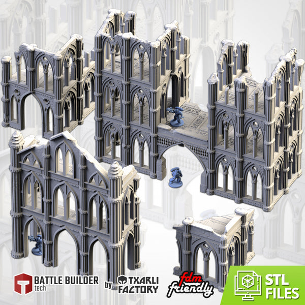 Cathédrale ruine 4, set2, ouverte