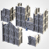 Cathédrale set2, pack complet, fermée