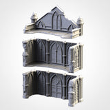 Cathédrale ruine 1, set2, fermée