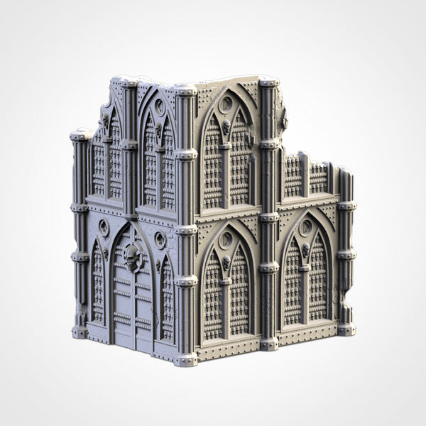 Cathédrale ruine 3, set2, fermée