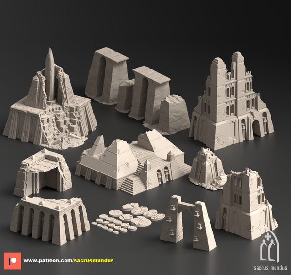 "Krotone, prospero en ruine" Obelisk