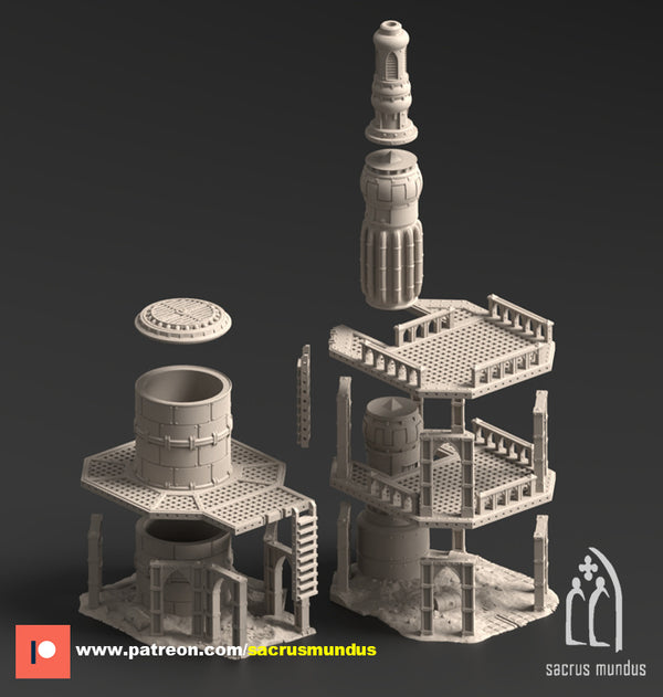 "Damochles", Plate-formes