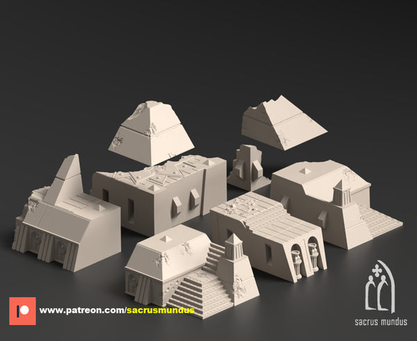 "Krotone, prospero en ruine" Pyramide