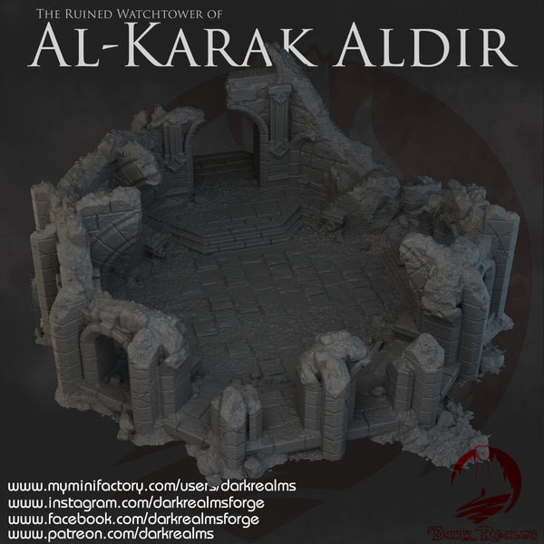"Gondor", Amon Hen en ruine, le mont venteux
