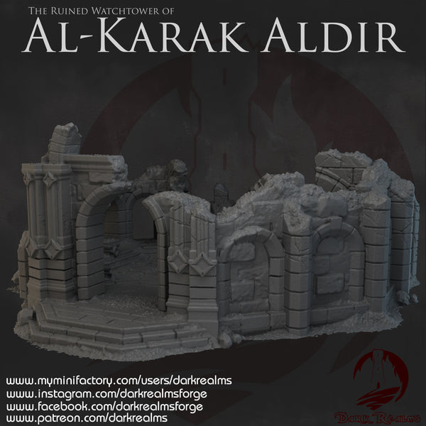 "Gondor", Amon Hen en ruine, le mont venteux