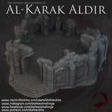 "Gondor", Amon Hen en ruine, le mont venteux