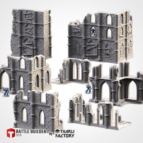 "txarli factory", Set de temple en ruine
