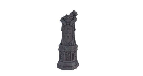 "Cityfight"  Statue templar brisée