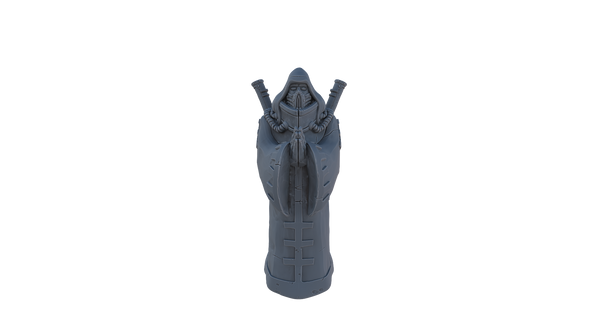 "Cityfight"  Statue pretre