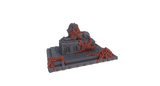 "Cityfight"  Statue de lion infesté