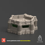Bunker du ministorum, zone de guerre.