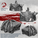 "Ruines naines orquifiées", Tente.
