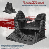 "Medieval fantastique", la touren ruine