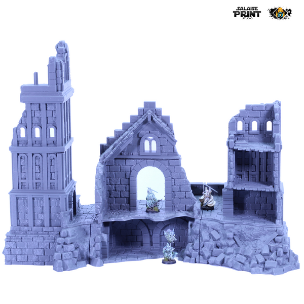 "Gondor", Hall ruines