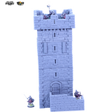 "Medieval fantastique", la tour de garde.
