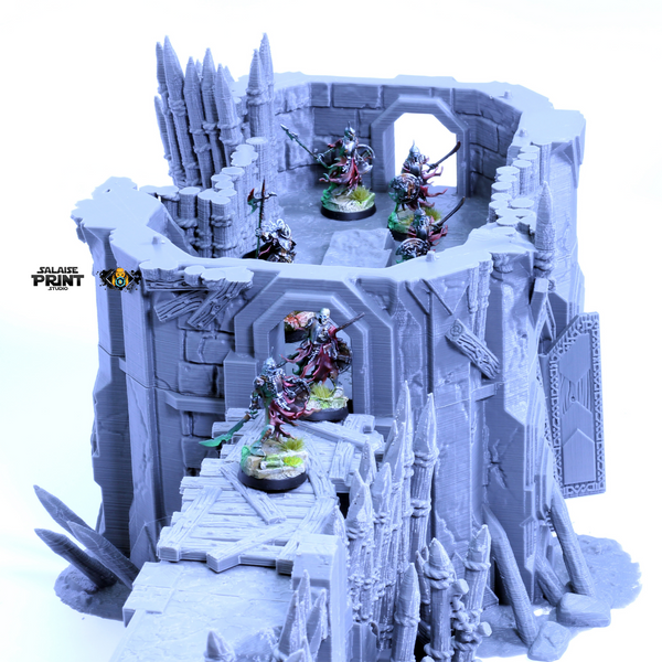 "Ruines naines orquifiées", La forteresse volée.