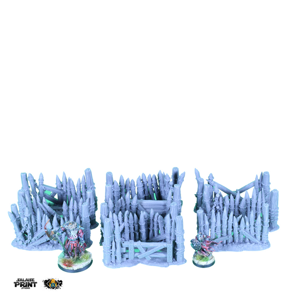 "Ruines naines orquifiées", Barricades.