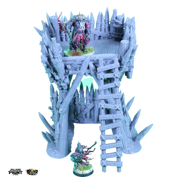 "Ruines naines orquifiées", La tour de garde orque.