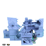 "Medieval fantastique", la taverne en ruine.