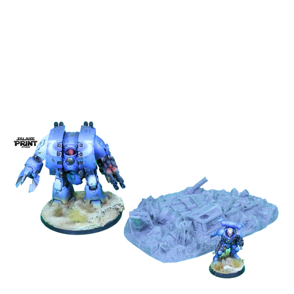 "txarli factory", set d'épave d'avions orks