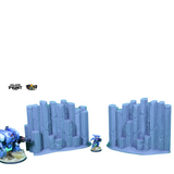"txarli factory", set de décors basaltique.
