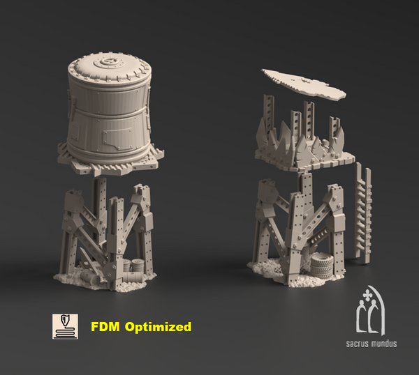 "Campement Ork" Réservoir d'eau