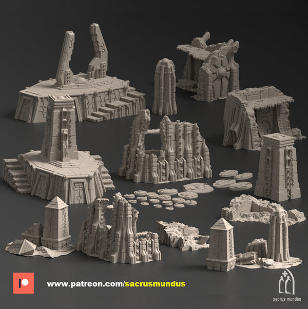 "Les ruines de Davonis", Tour B