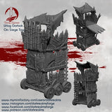 "Ruines naines orquifiées", La tour de siège orque.