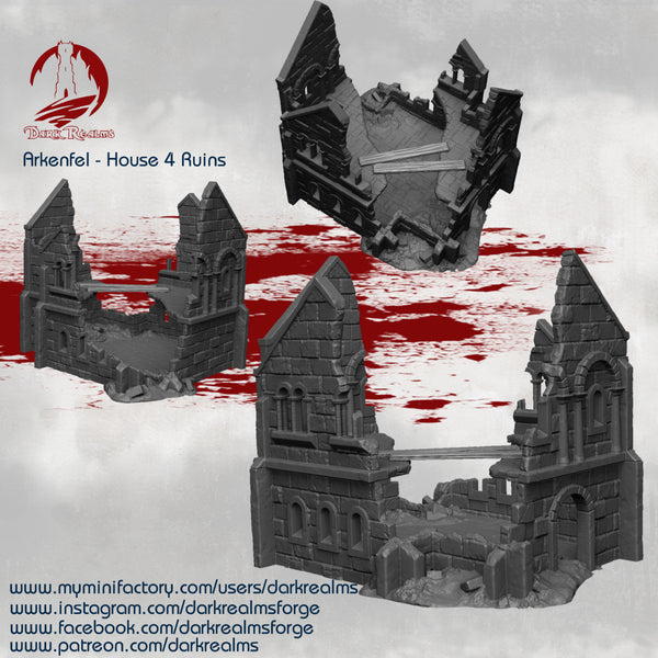 "Gondor", House 4 ruine
