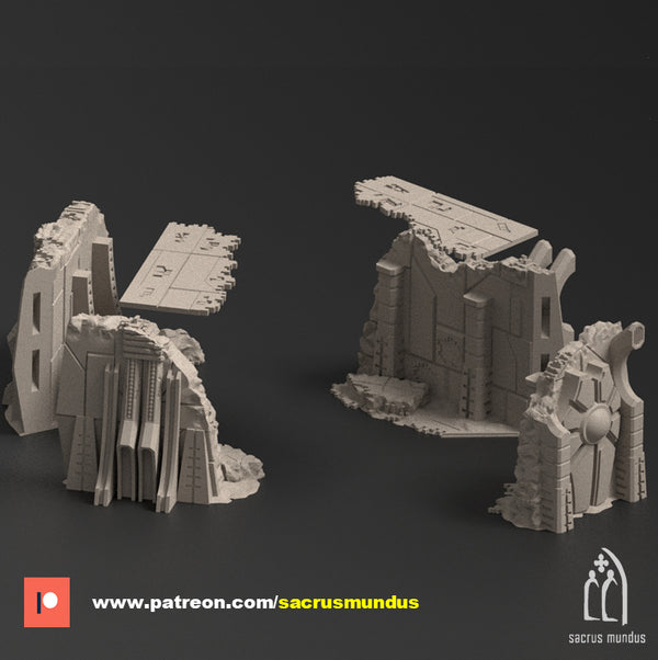"Les ruines de Davonis", building 2 story B