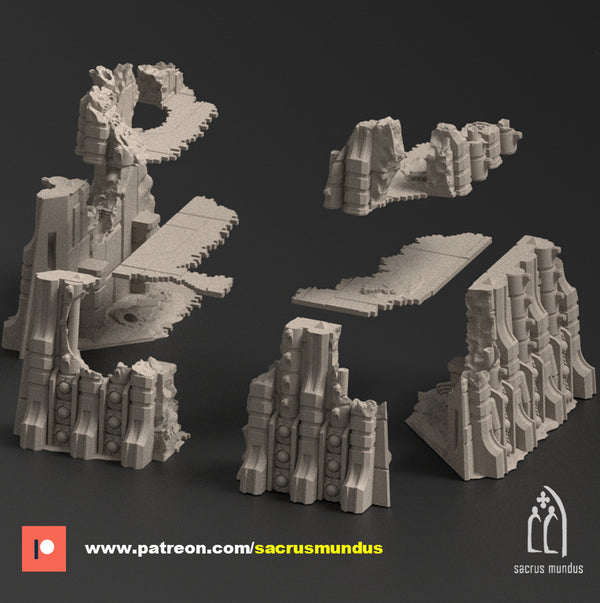 "Les ruines de Davonis", building 3 story A