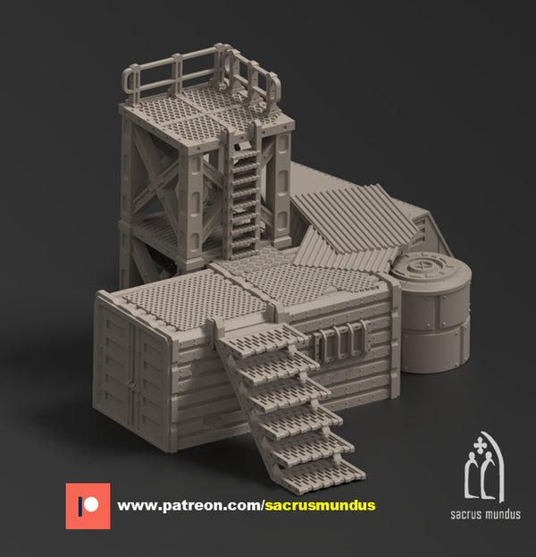 Kyhlden, Hive City Docks, "conteneur D".