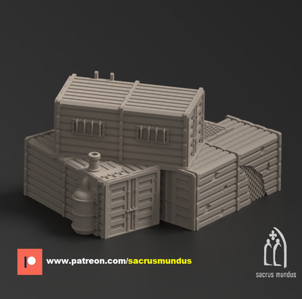 Kyhlden, Hive City Docks, "conteneur C".