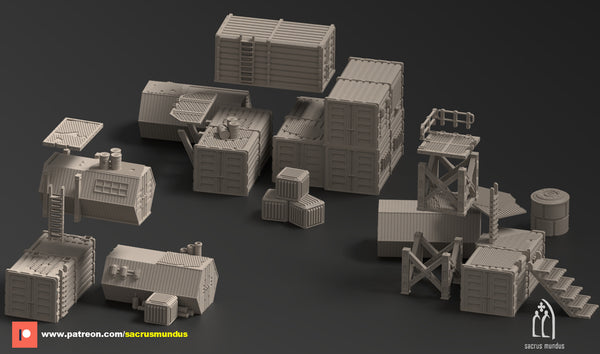 Kyhlden, Hive City Docks, "conteneur D".