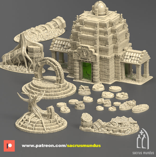 Ancient Alien, piedestalen ruine.
