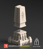 Obelisk underground, Karnac
