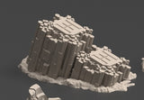 "Les ruines de Davonis", Double tour en ruine.