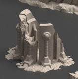 "Les ruines de Davonis", Gnérateur en ruine.