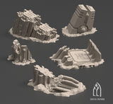 "Les ruines de Davonis", Gnérateur en ruine.