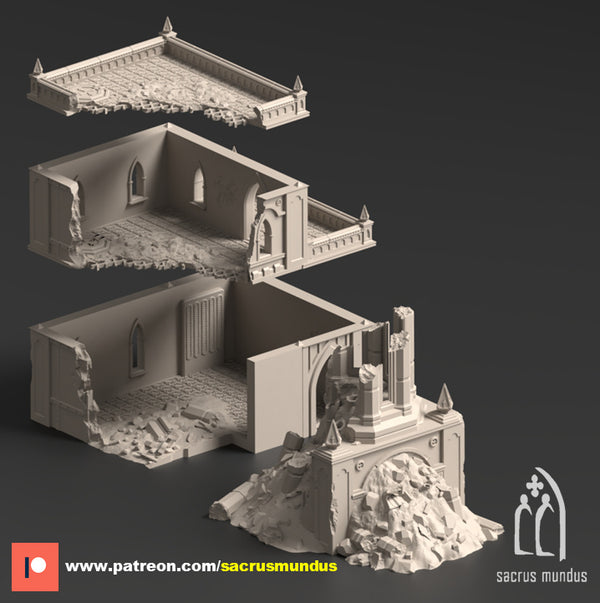 "Ruins of Emirita", Terrace A