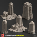 "Les ruines de Davonis", Tour A