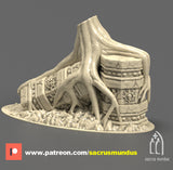 Ancient Alien, colonne en ruine