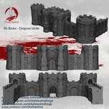 "Forteresse naine", Extension : mur x2