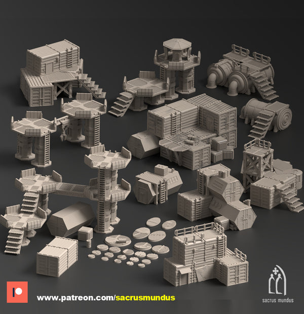 Kyhlden, Hive City Docks, "Plate-formes poste".